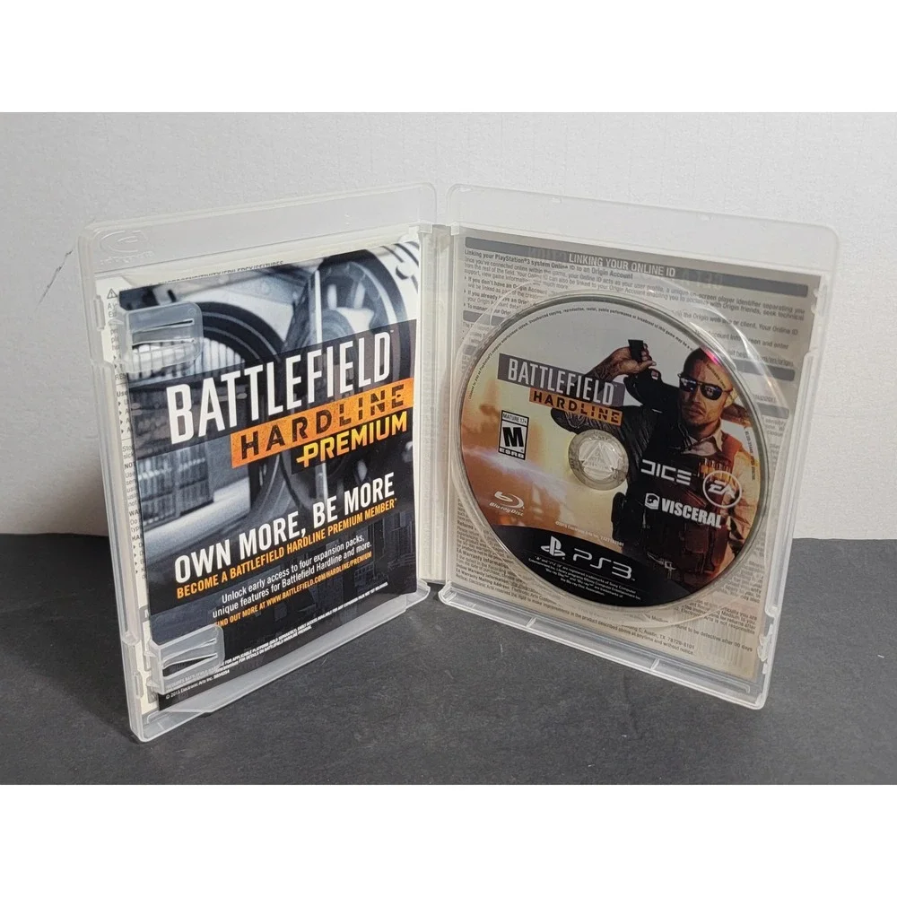 Battlefield Hardline Sony PlayStation 3 PS3 2015 Shooter Game EA 014633732719